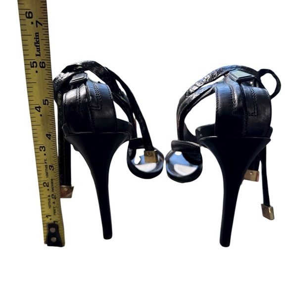 Jason Wu Black Leather Wrap Ankle Strap Sandals Spring 2014 Size [insert size] - Picture 3 of 6